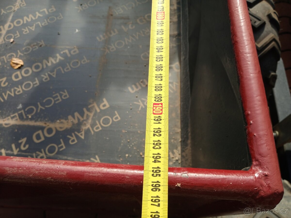 Vlečka, přívěs, vozík za traktor, frézu, malotraktor, TK14 - 11