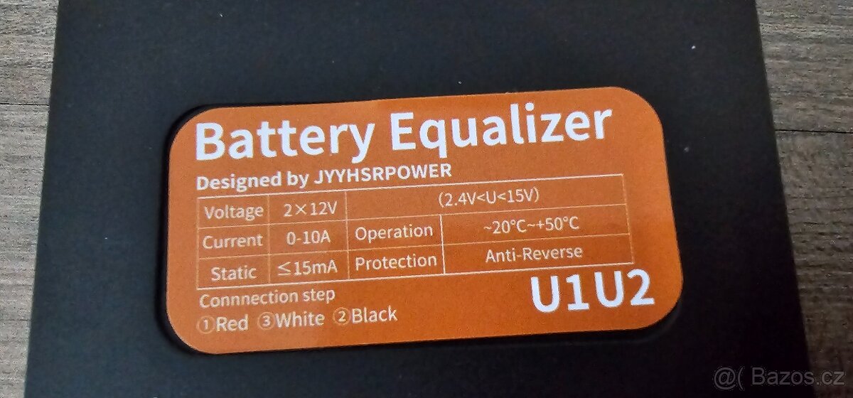 Balancér pro 12/24V baterie Lifepo4/PB/Gel/Li-ion - 11