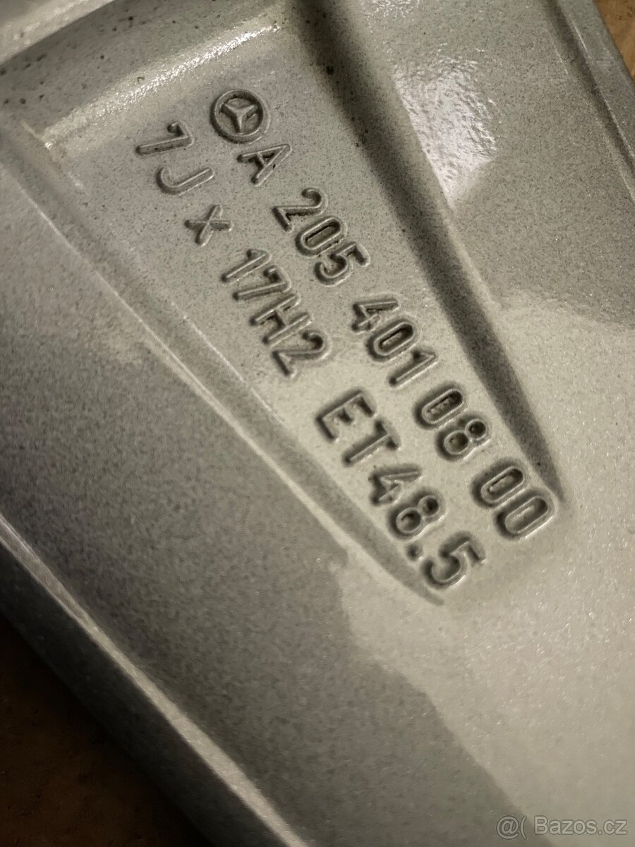 Orig zimni Mercedes C w205 s205 r17 225/50/17 99% - 11