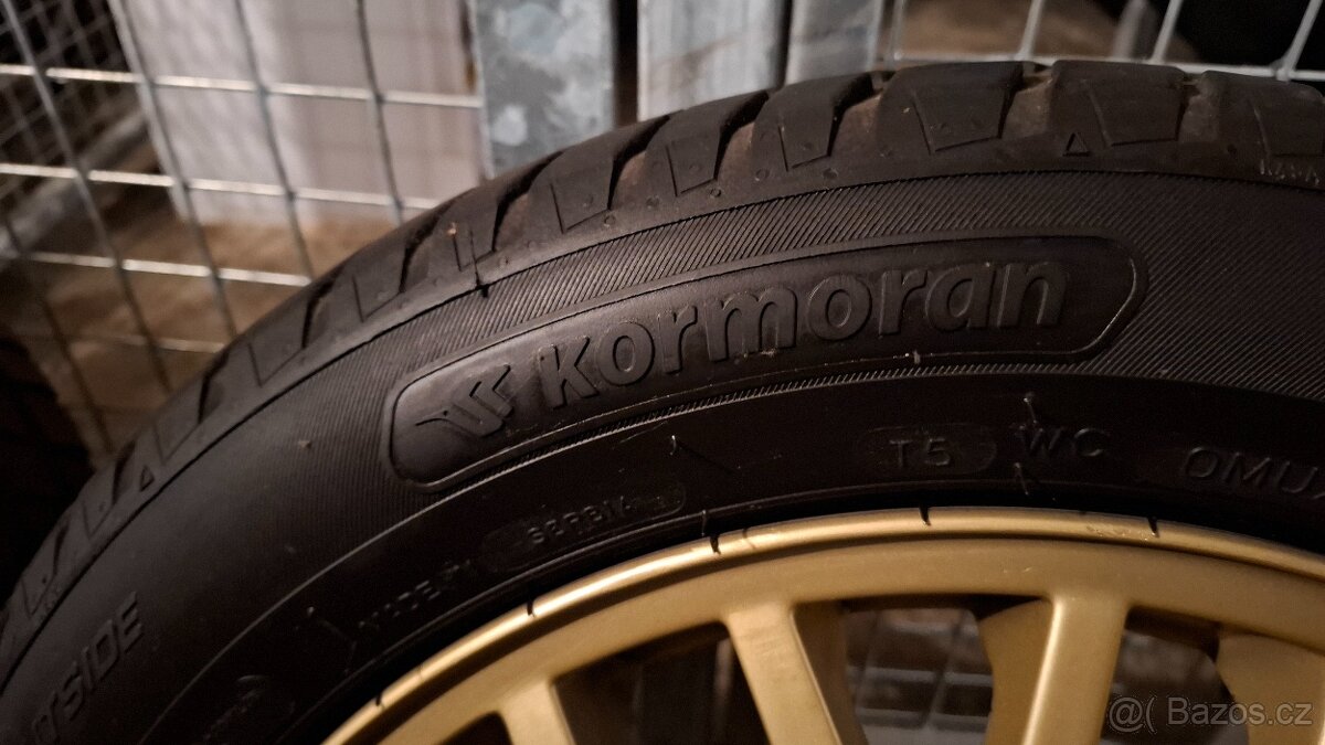 Zlatá ALU kola R16 Škoda Octavia 1 Style 5x100 + Pneu - 11