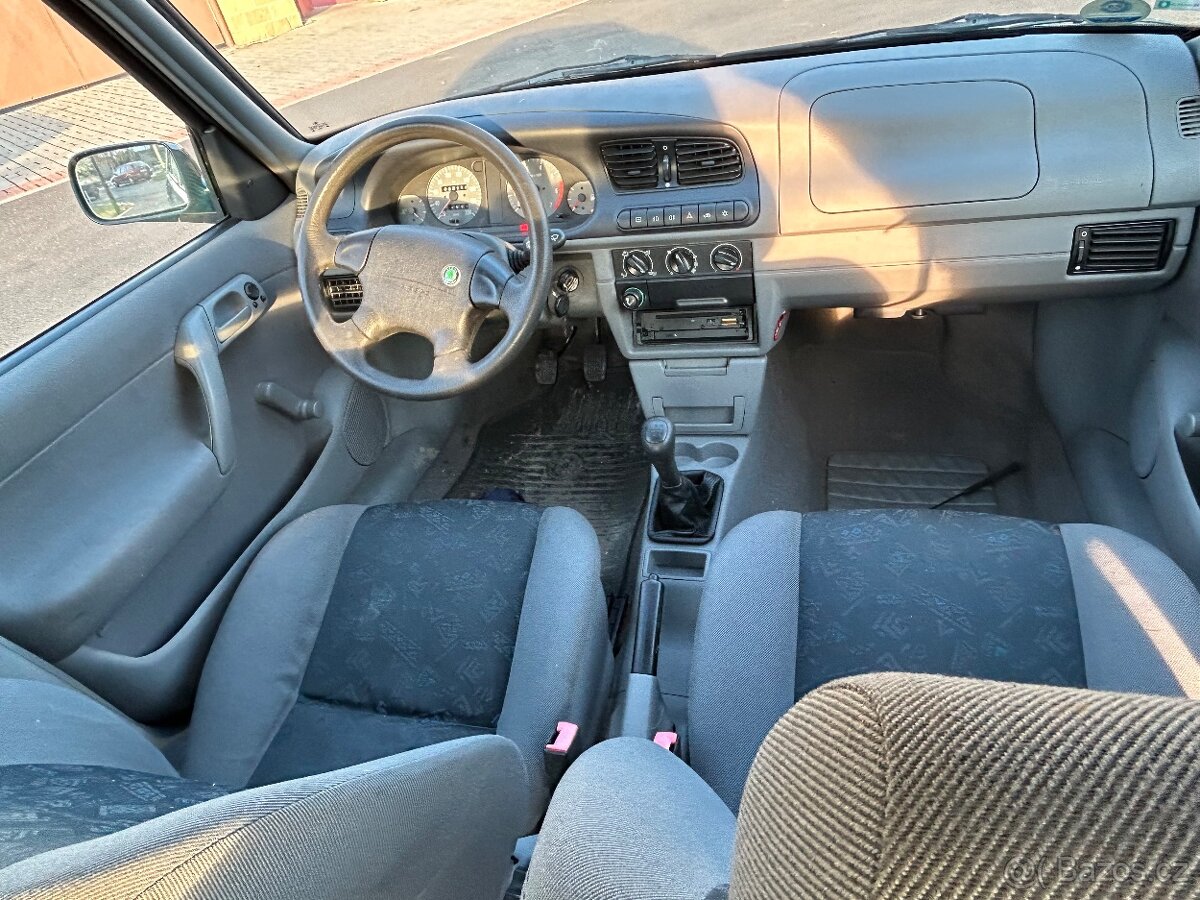 Škoda Felicia 1.6mpi 55kw, 62 tkm, klima, servo, - 11