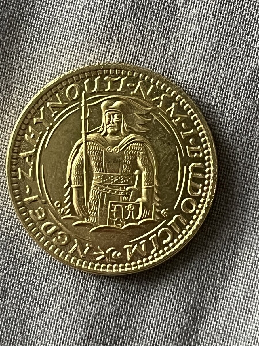 Mince Československo 1/3 dukaty, Praga mater - 11