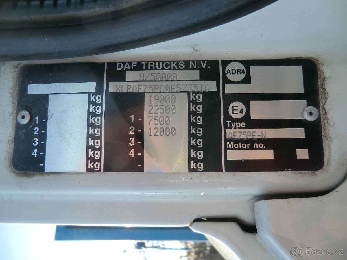 DAF CF, CF 75 NOSIČ KONTEJNERU - 11