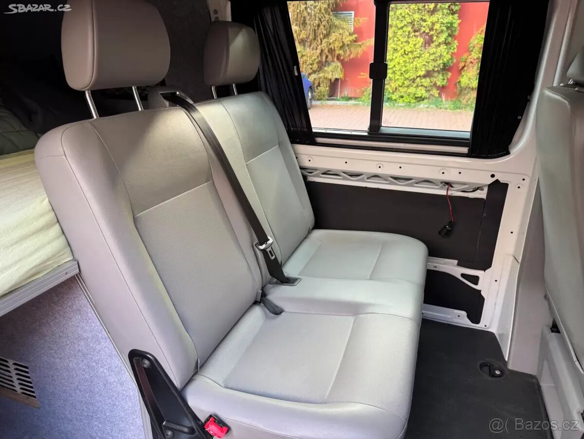VW T5 Transporter 2.0 TDI Long,2015,Webasto,Solár,Tažné,Obyt - 11
