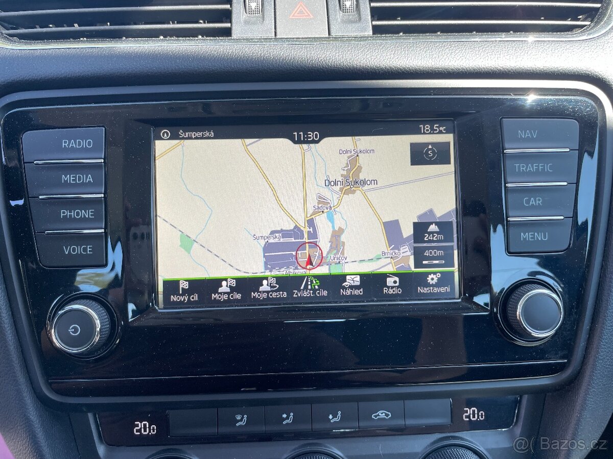 Škoda Octavia 1.6 TDi 81kW DSG Navigace, Tempomat - 11