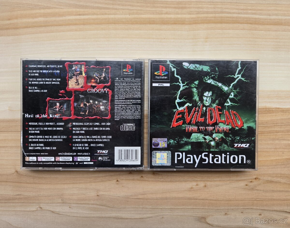 Ps1 Rare Evil Dead Hail to the King - 11