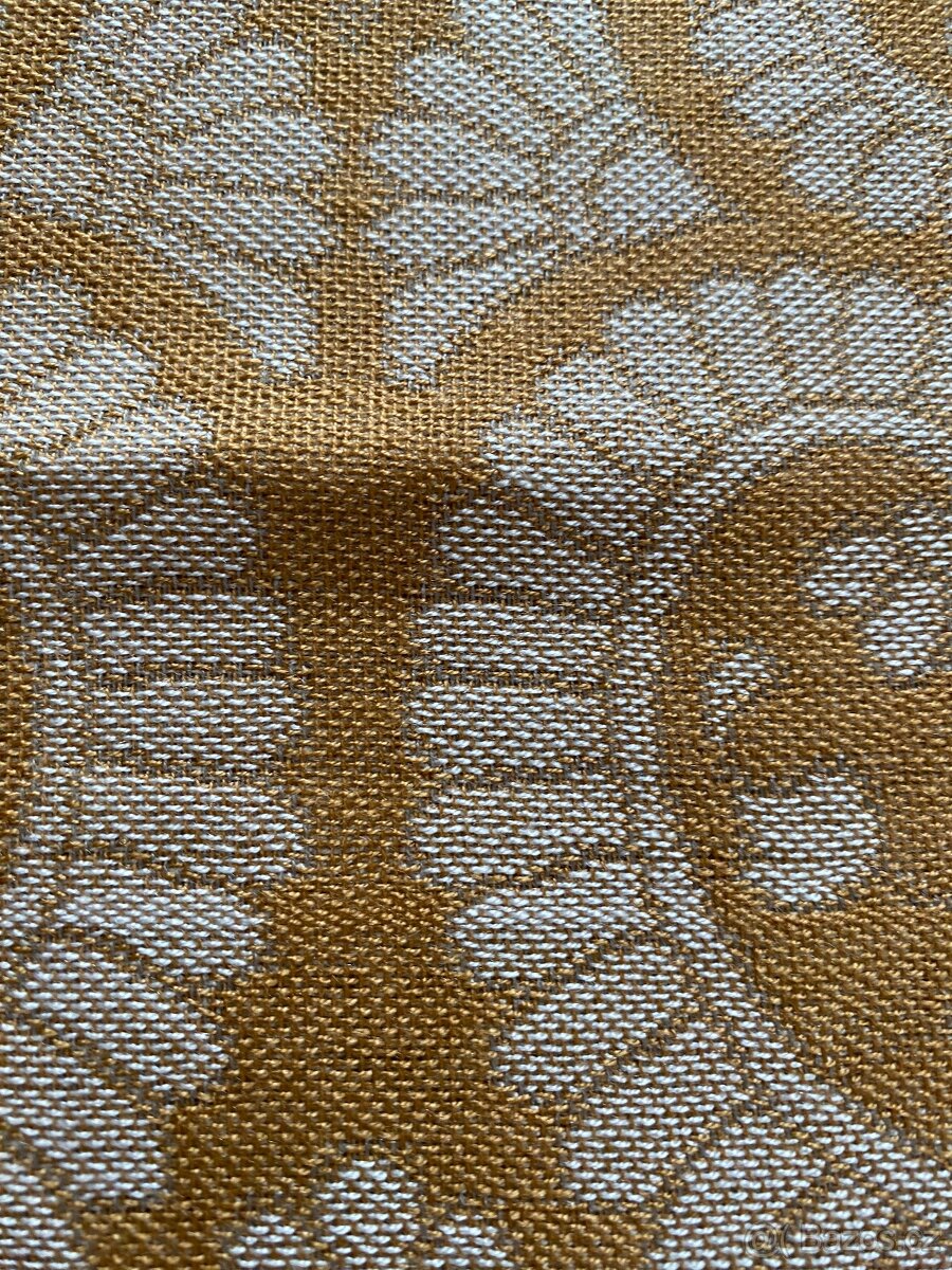 Velký dámský šátek se vzorem - akryl - 11