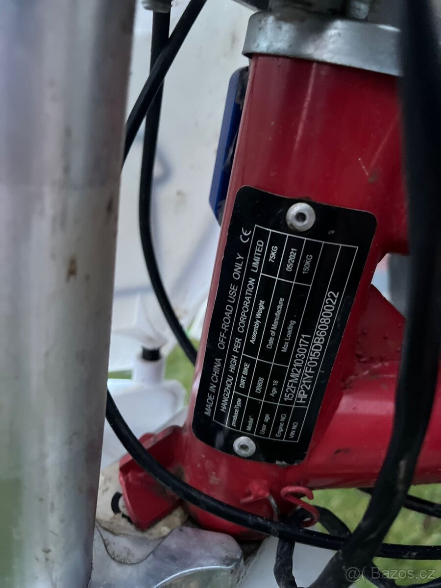 Pitbike Leramotors 125 ccm – kola 17/14 - 11