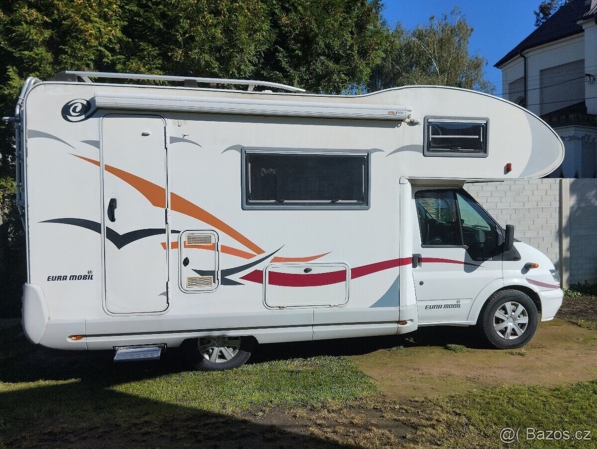 Ford Transit Eura mobil 5míst, solar, klimatizace - 11