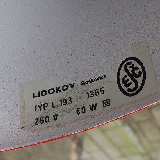 Stolní lampička Lidokov Typ L 193, 60. léta - 11