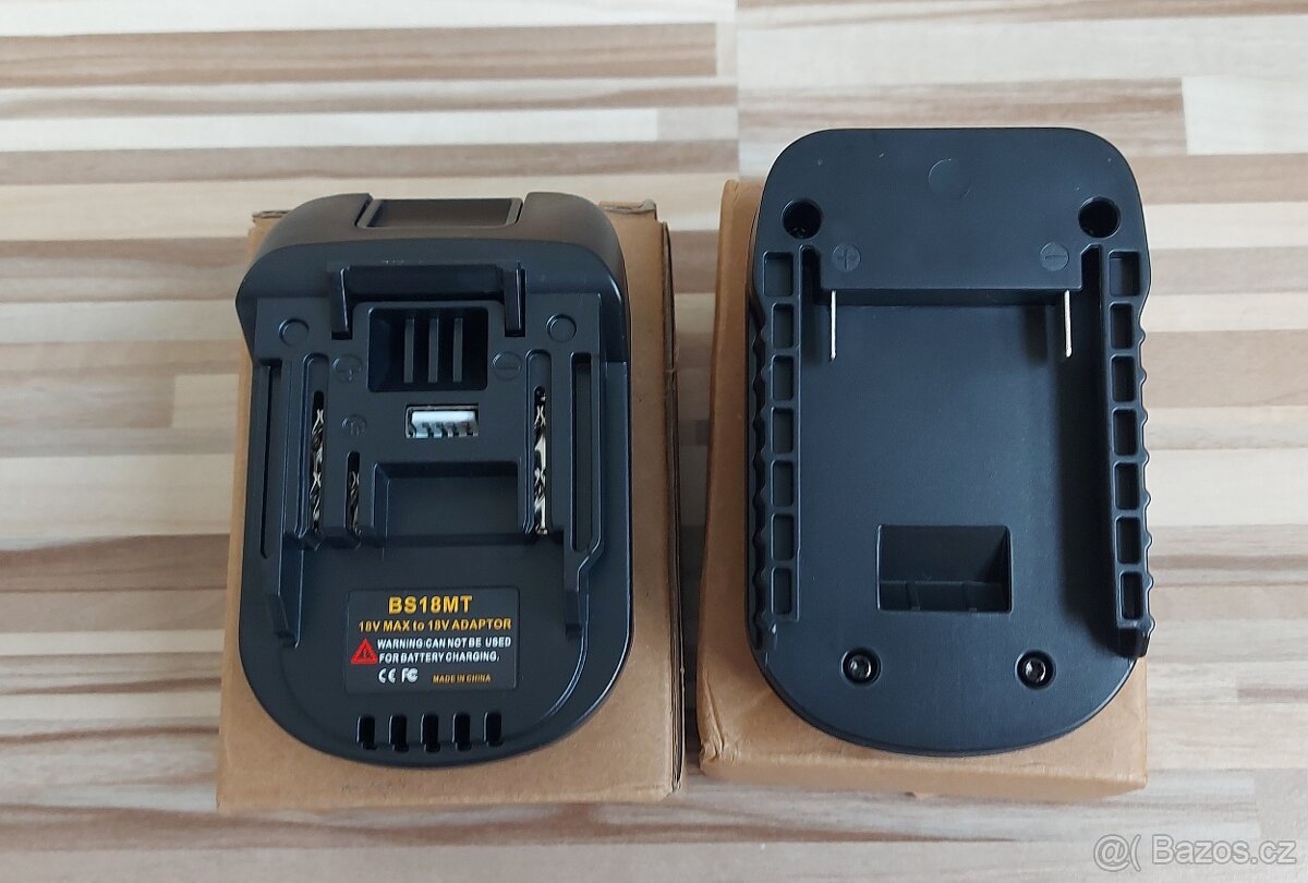 Adaptér-redukce, pro Aku baterii Bosch 18V,nářadí Makita18V. - 11