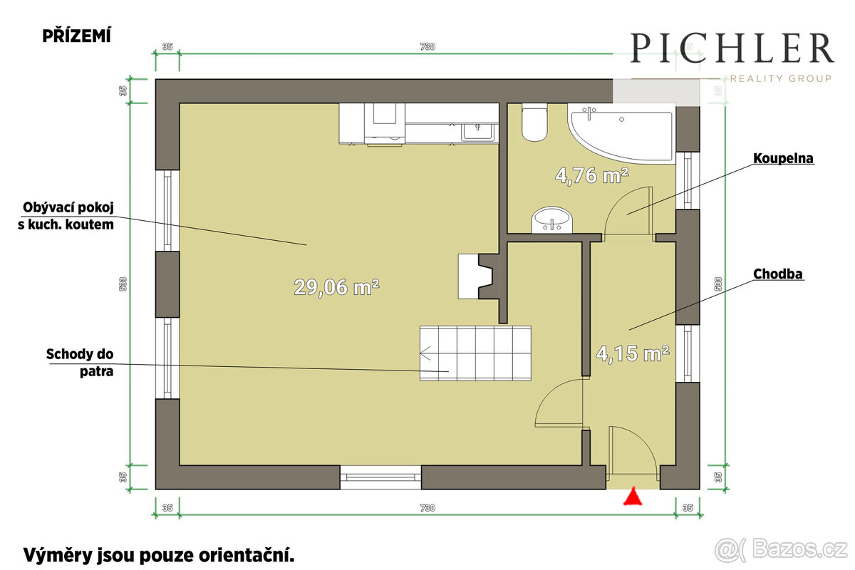Prodej rodinný domek 2+kk 61 m2 Plzeň - Bolevec - 11