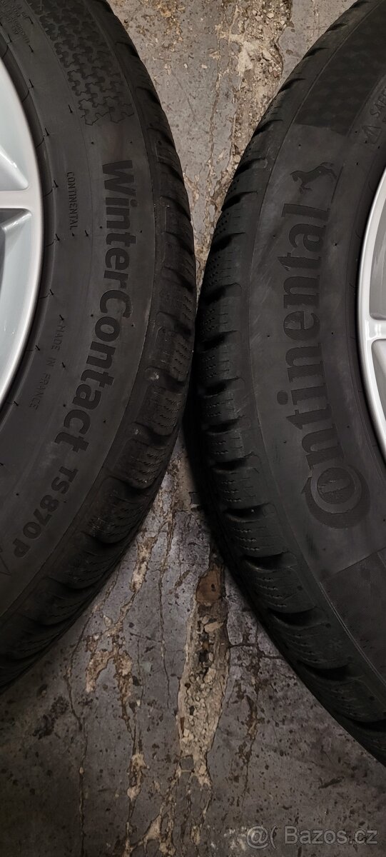 VOLVO V90,S90,alu 18',zimní pneu Continental +-8mm - 11
