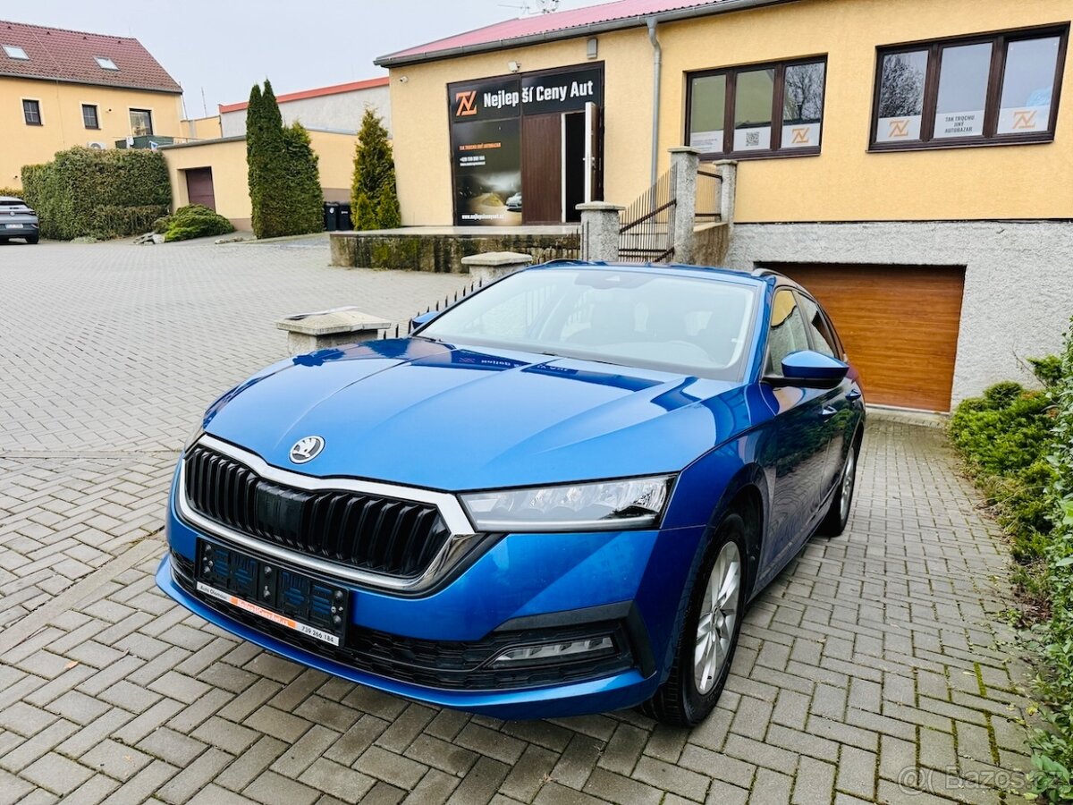 ŠKODA OCTAVIA IV combi 2,0TDi 85kW Koup.ČR,1.majitel,2021 mo - 11