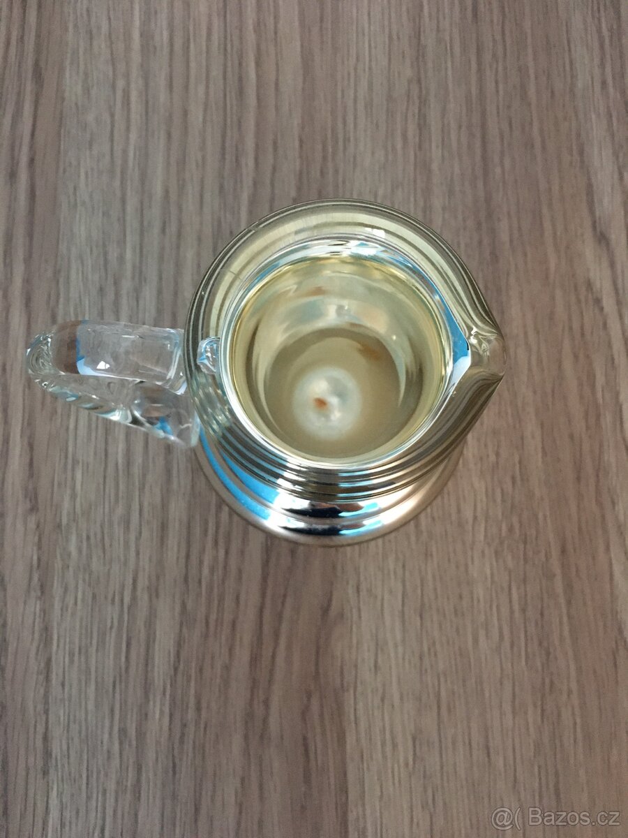 Stříbřené sklo - tzv. selské stříbro - 11