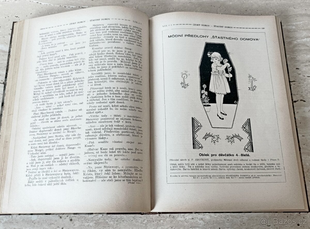 Časopisy Šťastný domov, dva kompletní ročníky 1923 a 1924 - 11