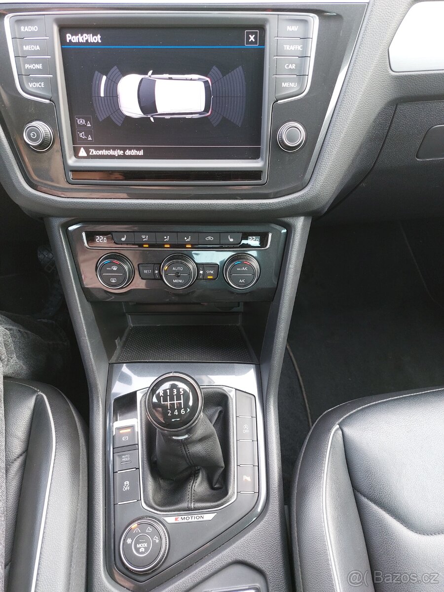 VW TIGUAN 2.0TSI 4x4 132kw 2017, man., tažné, kůže, TOP STAV - 11