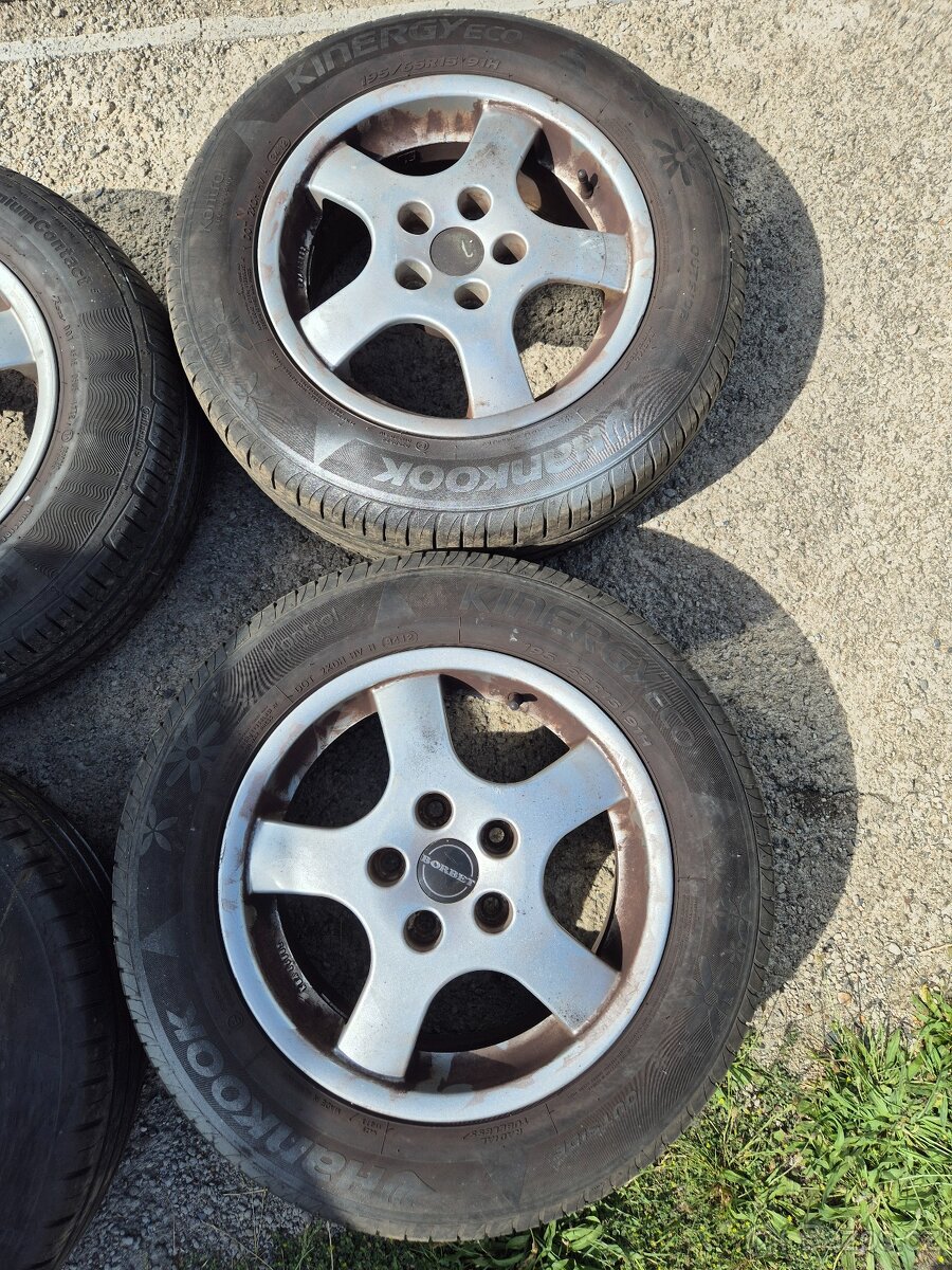 Alu kola Opel Zafira A,5x100R15 Borbet - 11