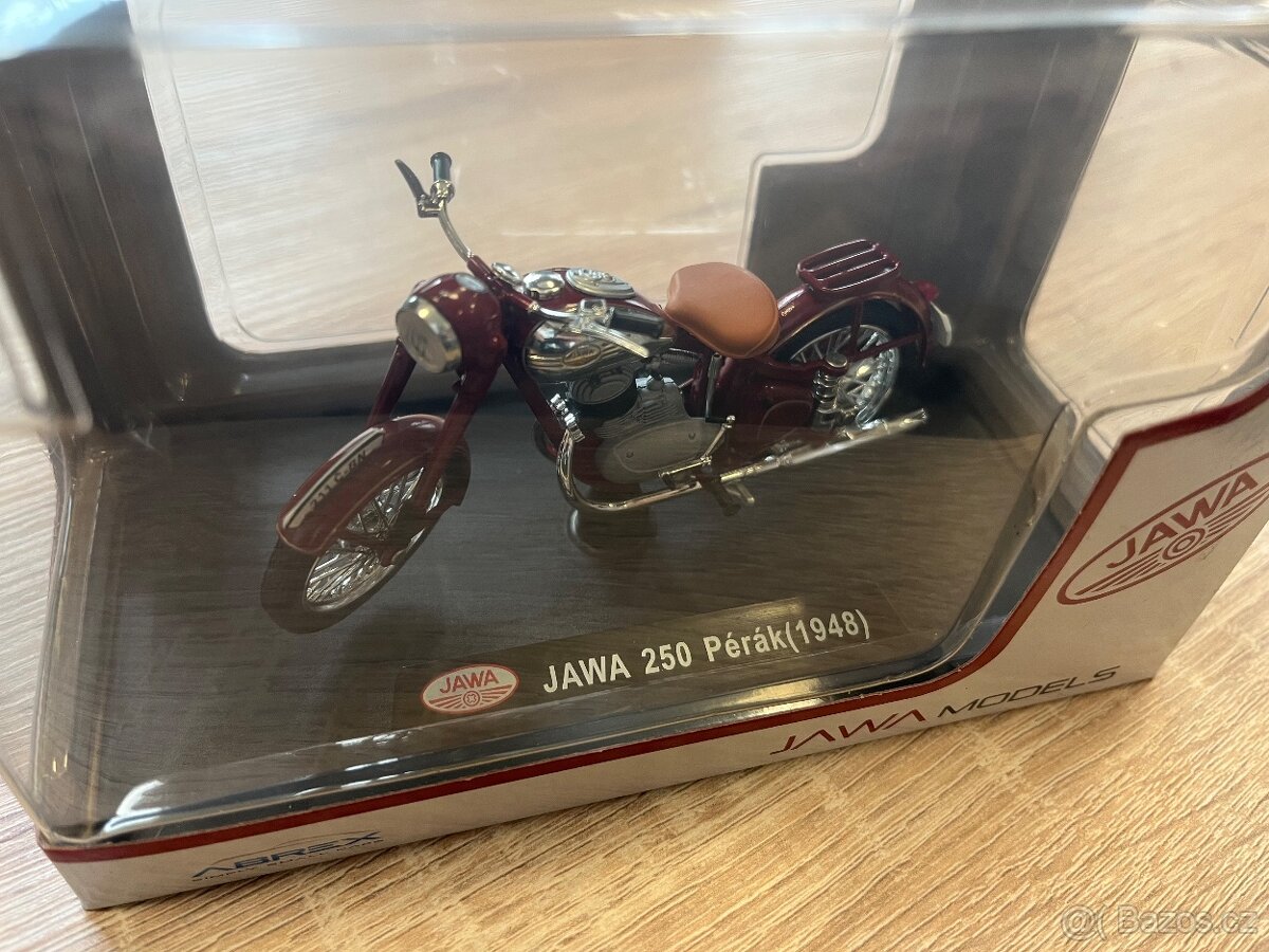 Modely motorek JAVA A ČZ 1:18 - 11