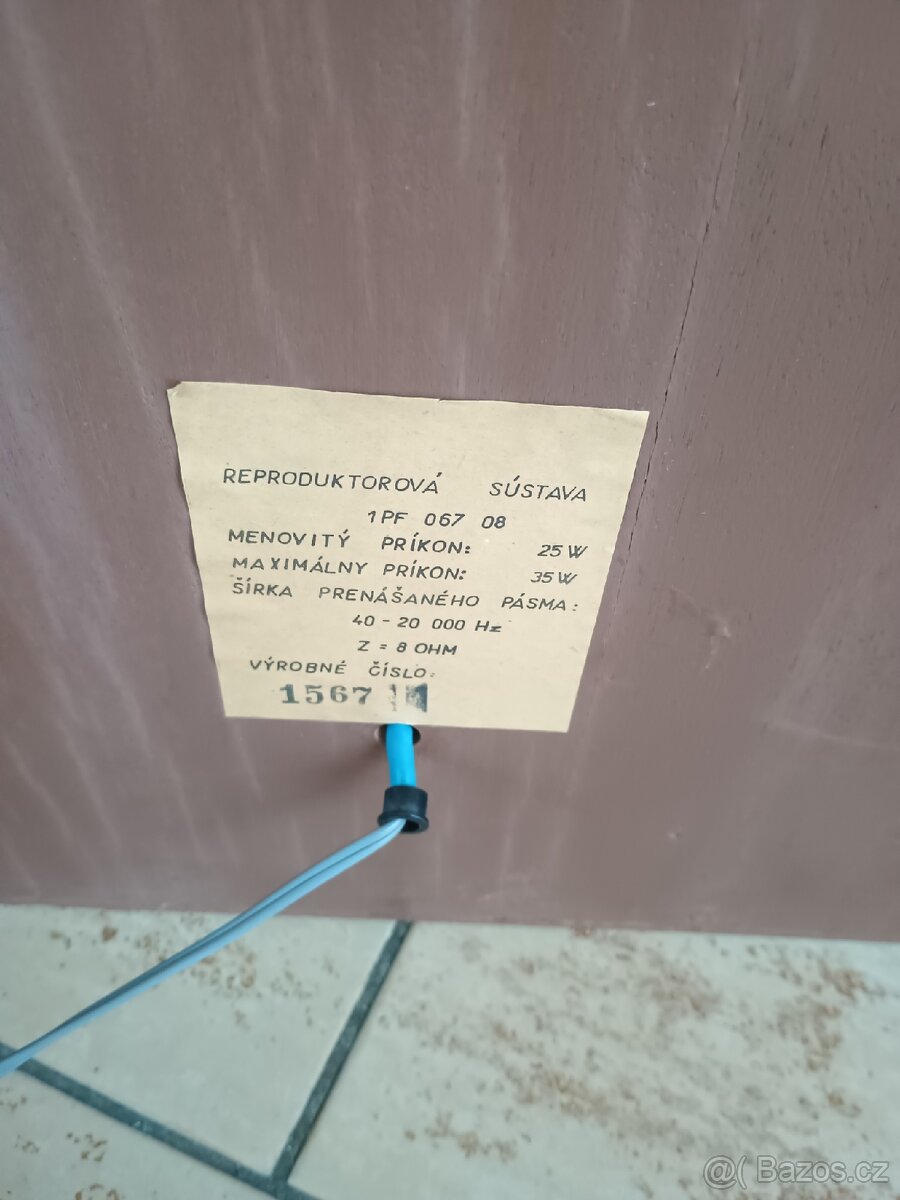 Sestava Tesla 813 A + repro a prospekty - 11