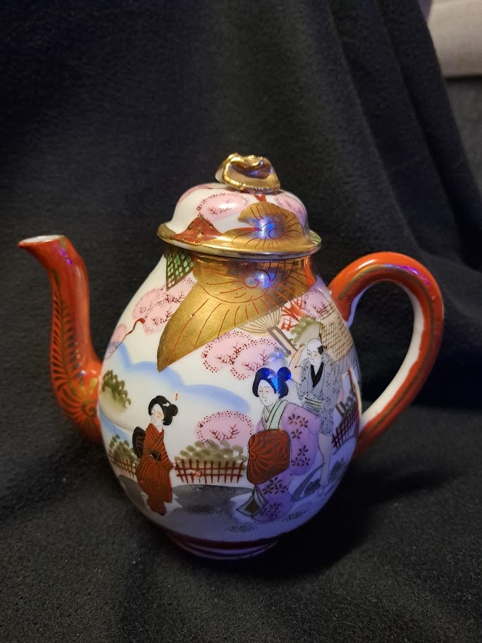 starožitné čajové soupravy - 11