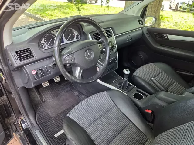 Mercedes B170,85kW,157 tis.km,klima,senzory,servis - 11