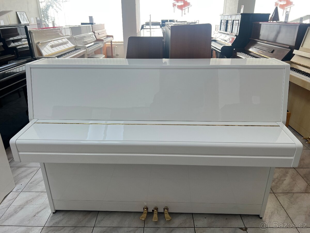 Bílé akustické pianino Yamaha se zárukou 5 let, doprava - 11