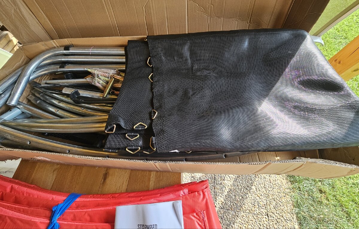 NOVÁ TRAMPOLÍNA STORMRED PRO 366CM PC 6700,- - 11