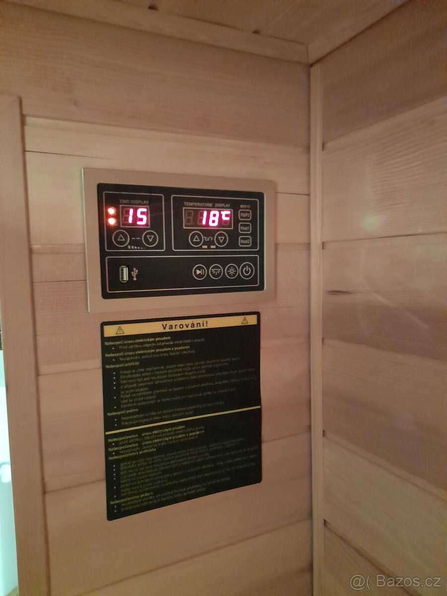 Infrasauna MARIMEX Populár 3000L - 11