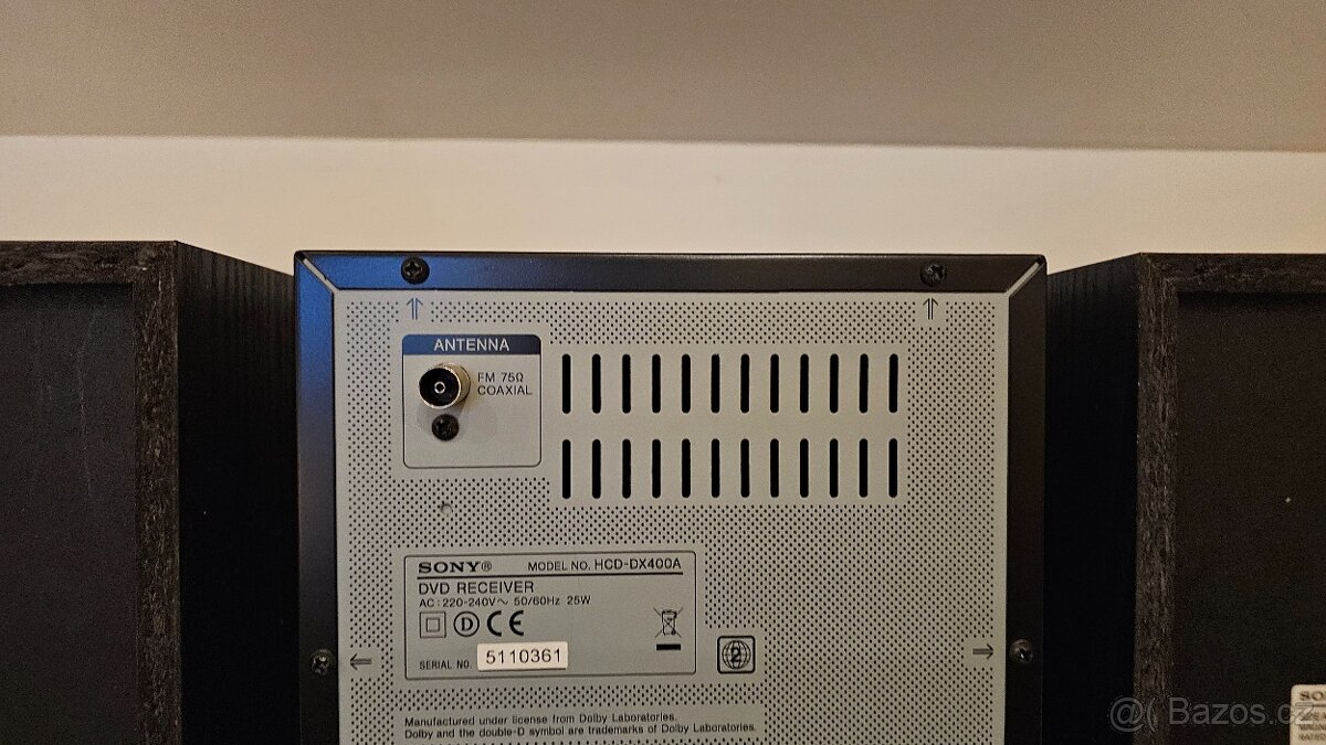 Hifi věž Sony HCD-DX400A - 11