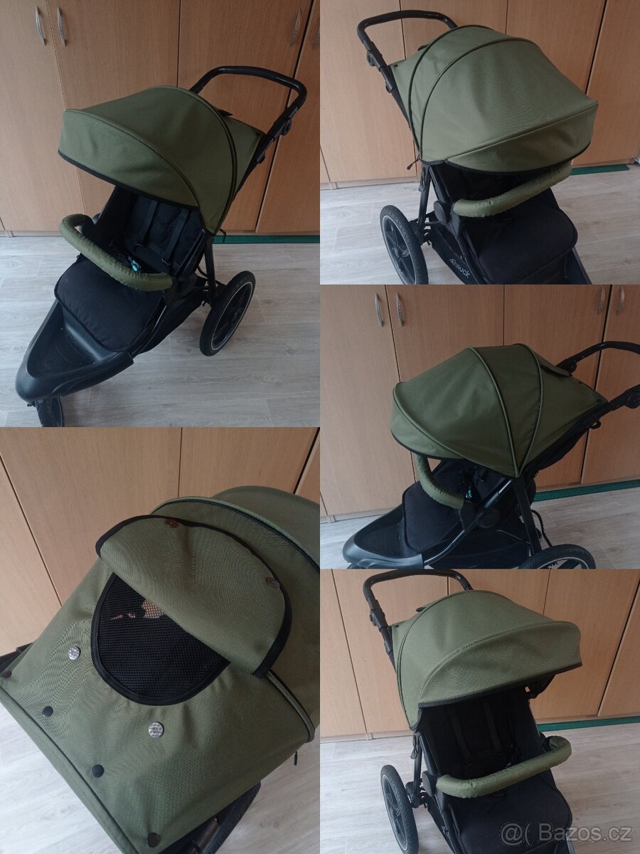 Stříška Hauck Runner 2, cena OD, šití na zakázku - 11