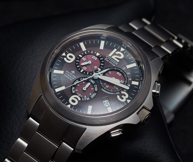 Celotitanové hodinky Citizen Promaster AS4030-59E - 11