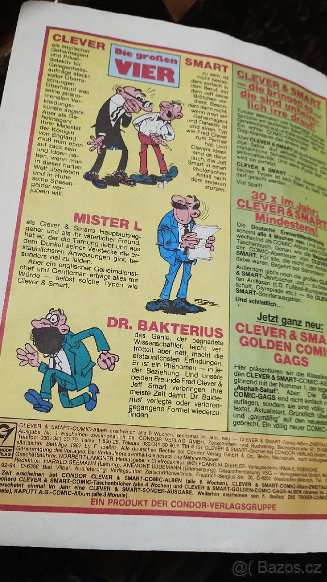 Clever Smart, Kockás časopisy atd. - 11