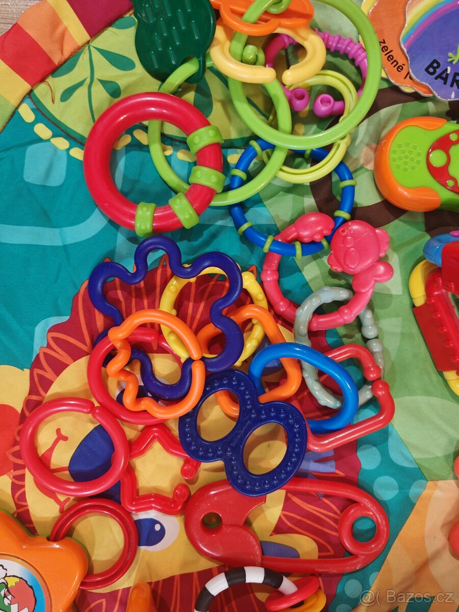 hračky pro miminka knížky pro nejmenší kostičky hrací deka - 11