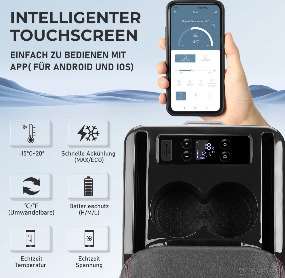 KOMPRESOROVÁ LEDNIČKA 15L - 11