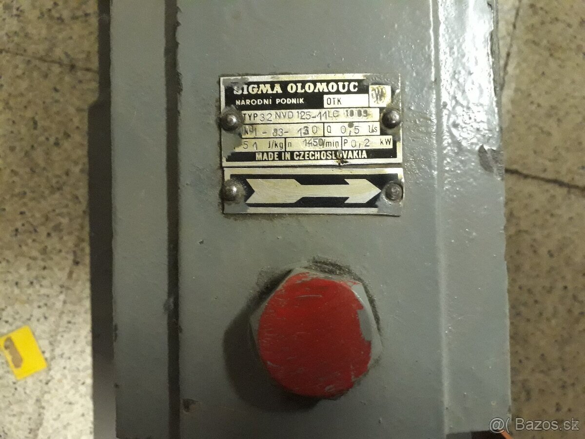 Čerpadlo Sigma nové,32 NVZ aj 32 NVD 125 - 11