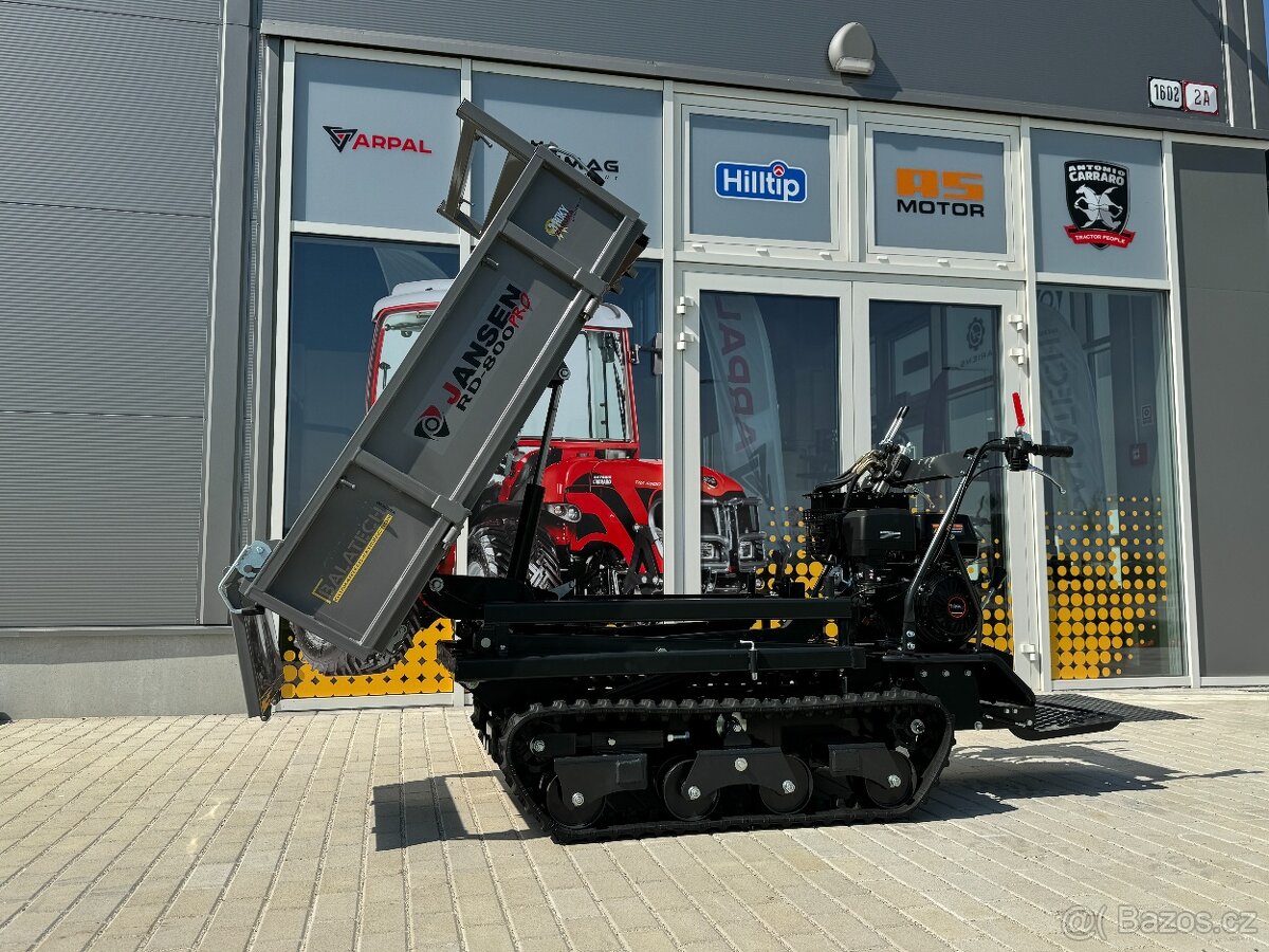 Benzínový minidumper JANSEN RD-800pro - 11