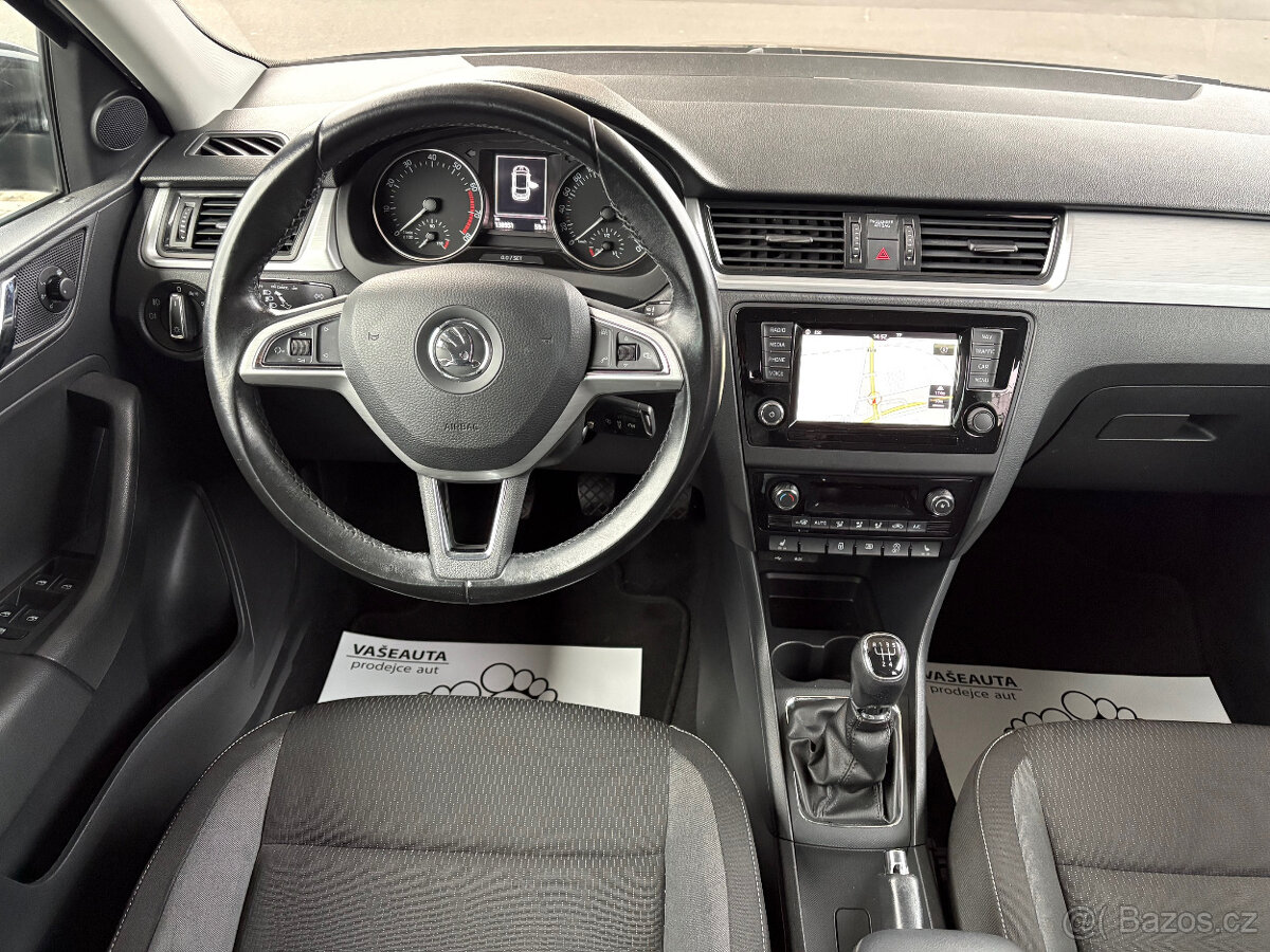 Škoda Rapid 1.2 TSi, navi, dig. klima, 2 x vyhř. sedadla - 11