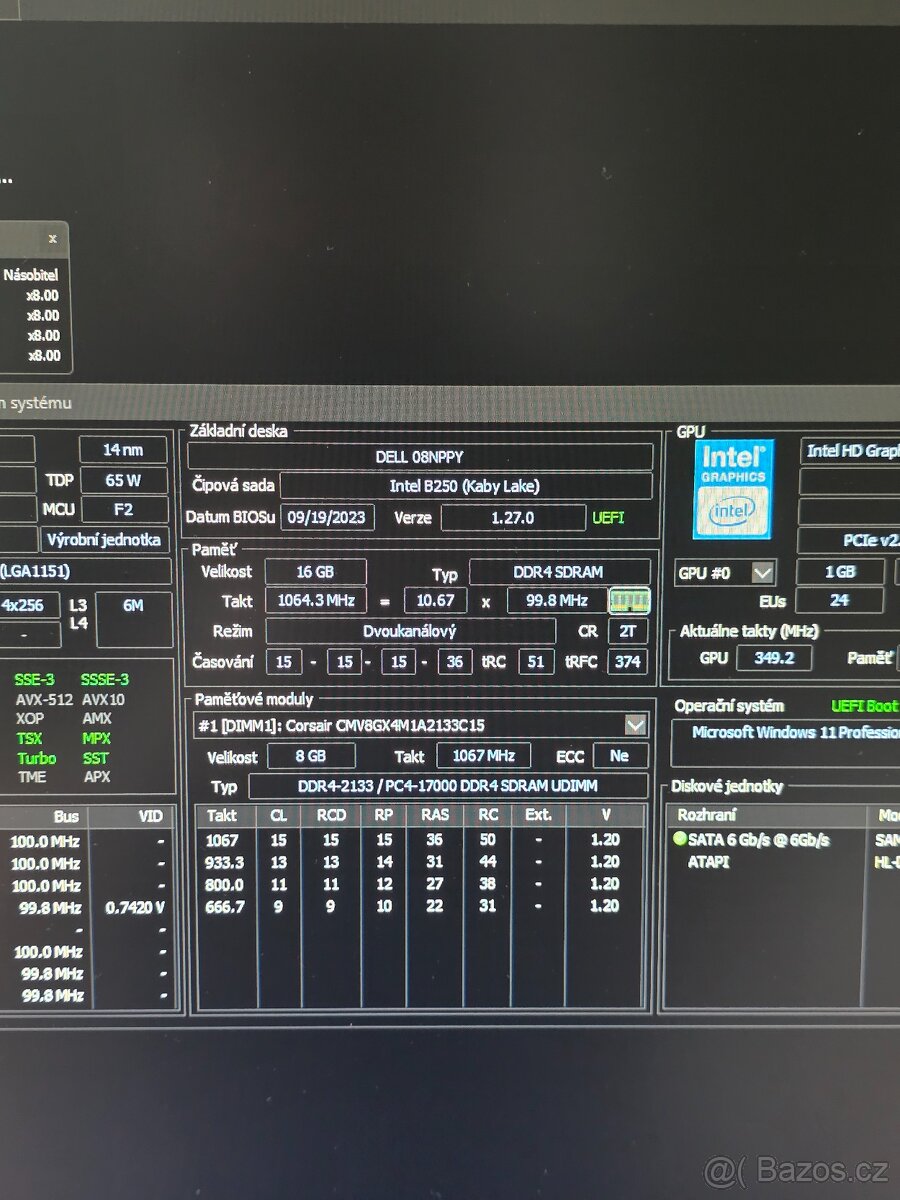 🚀 Spolehlivý Dell SFF – Intel i5 / 16GB RAM/256ssd - 11