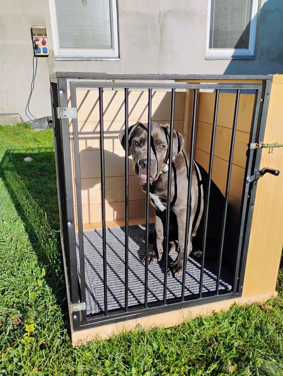 Vnitřní-interiorová odkládací klec pro psa, vyrobená na míru - 11