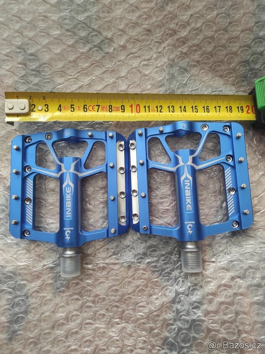 Duralové široké pedály ALU 7075 - 11