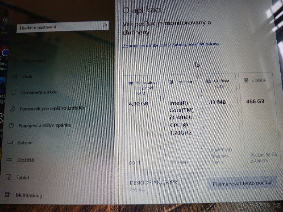 Asus X555L display 15,6" bezvadný stav - 11