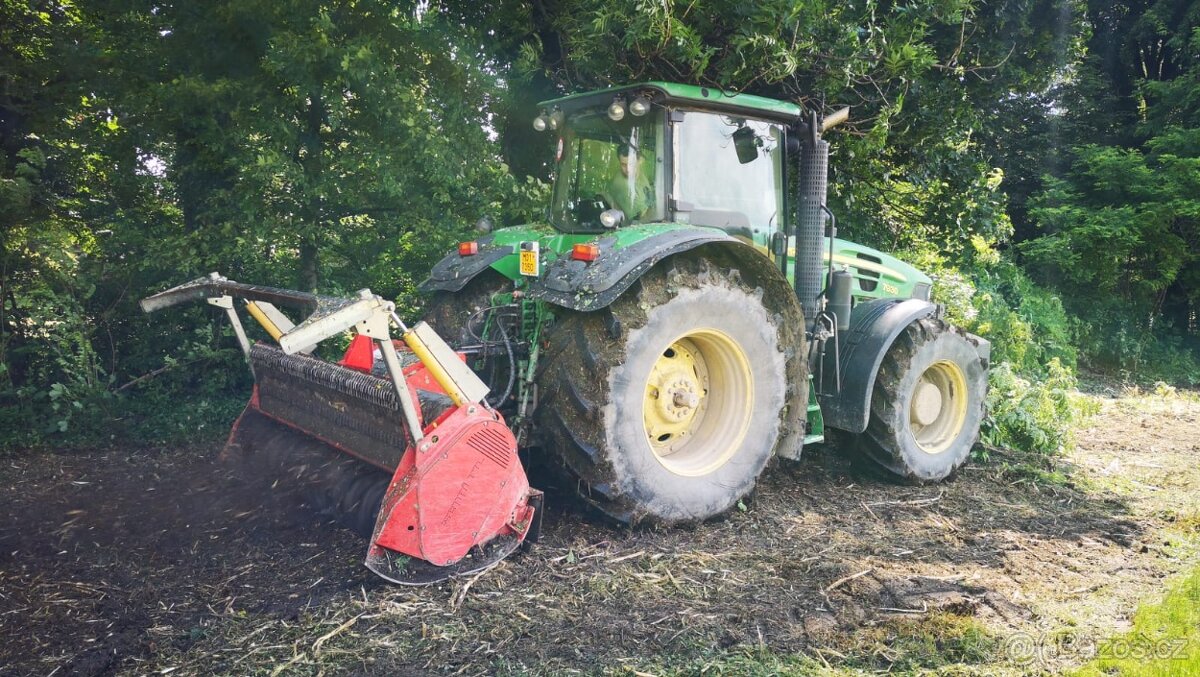 Údržba zeleně, Rekultivace, Drcení lesní frézou - 11