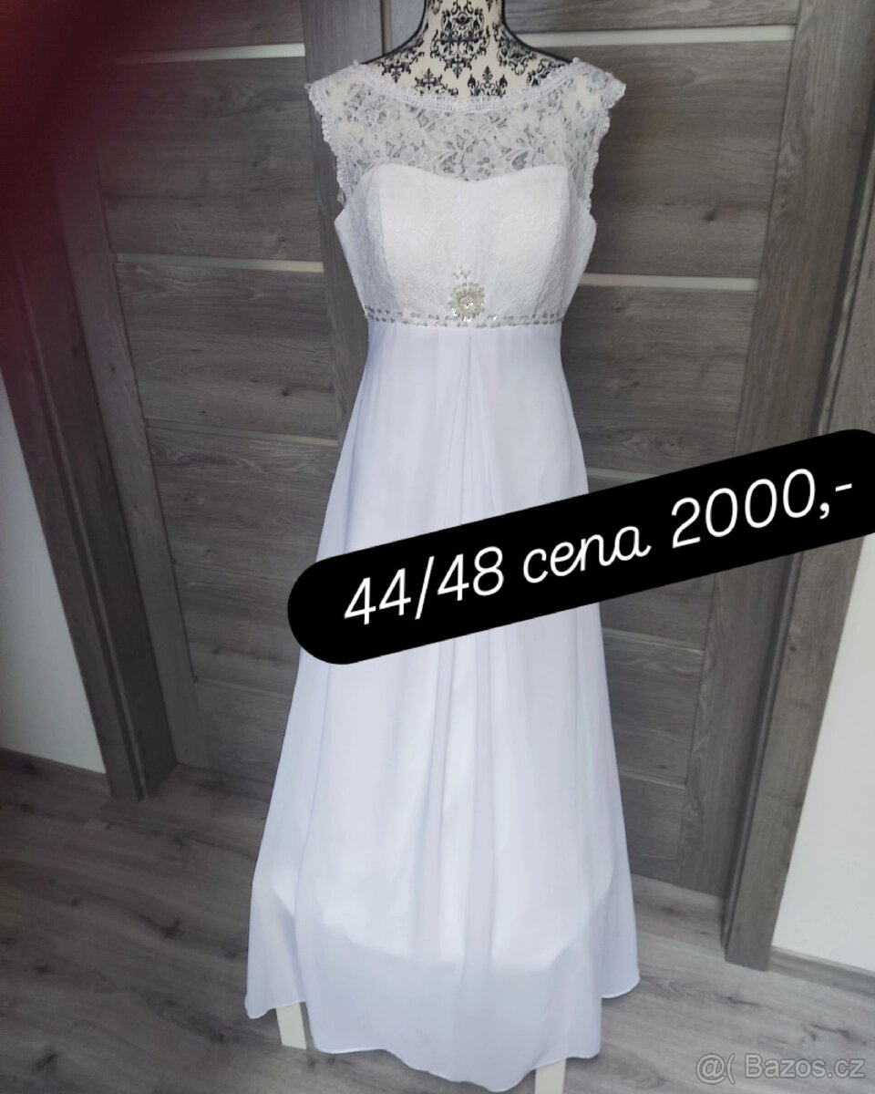Svatební šaty 20 kusů různé velikosti - 11