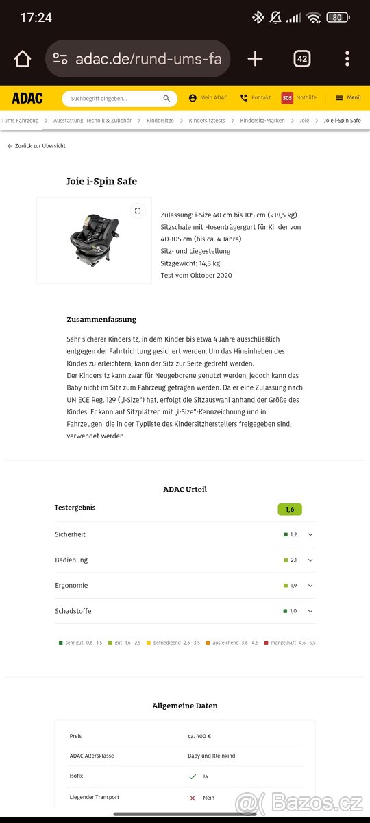 Joie i-spin safe - 11