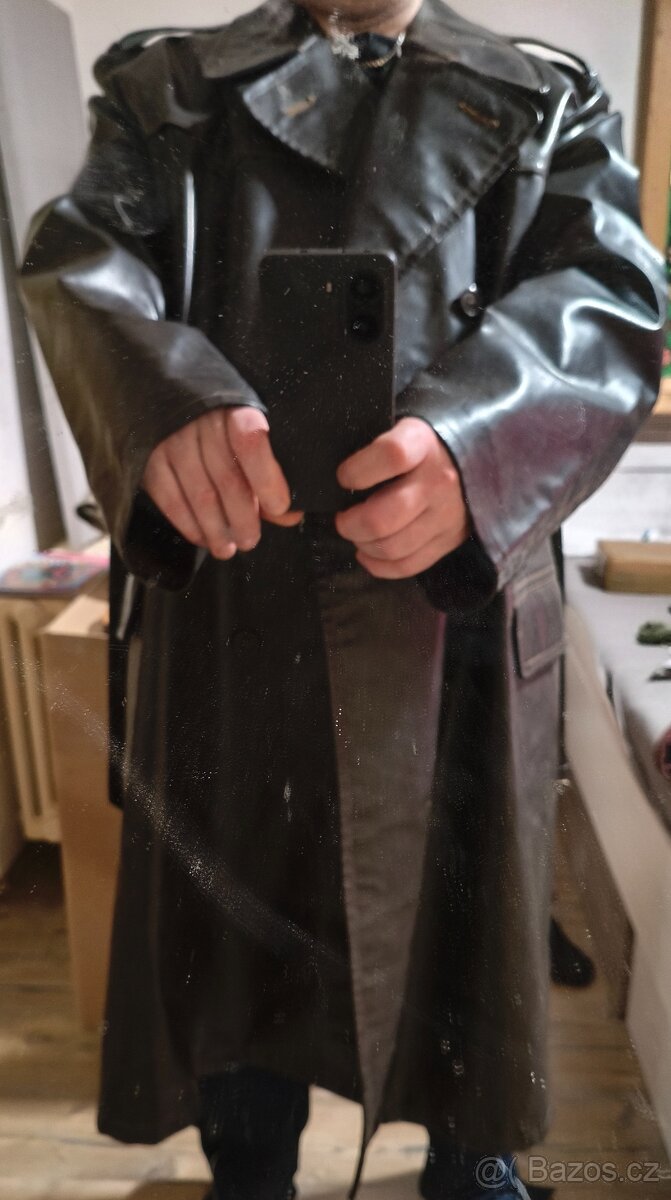 Kožený vojenský kabát - 11