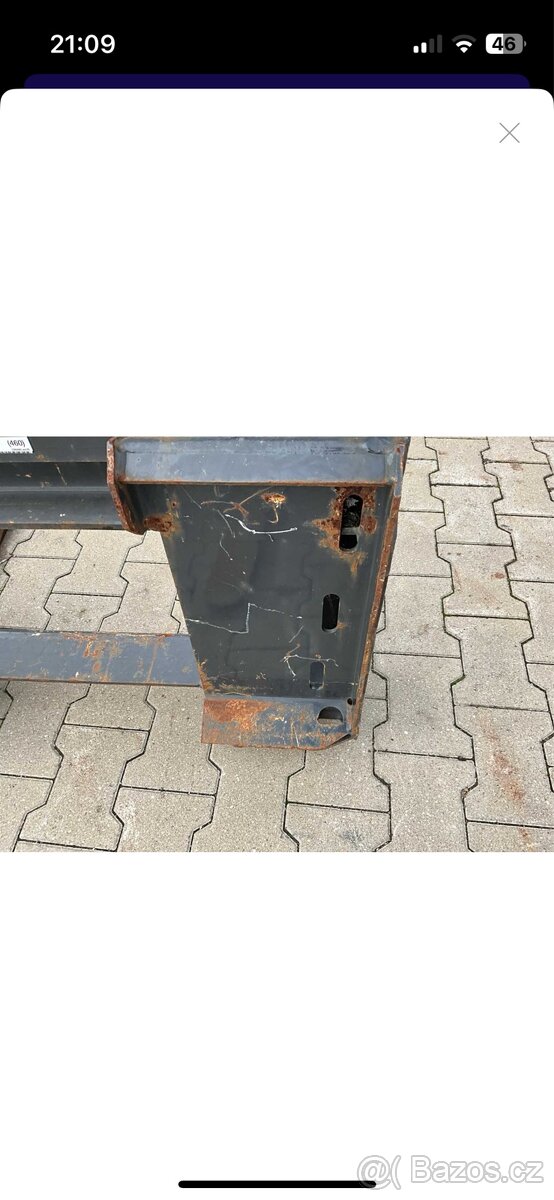 Paletizacni vidle na smykovy nakladac Bobcat - 11