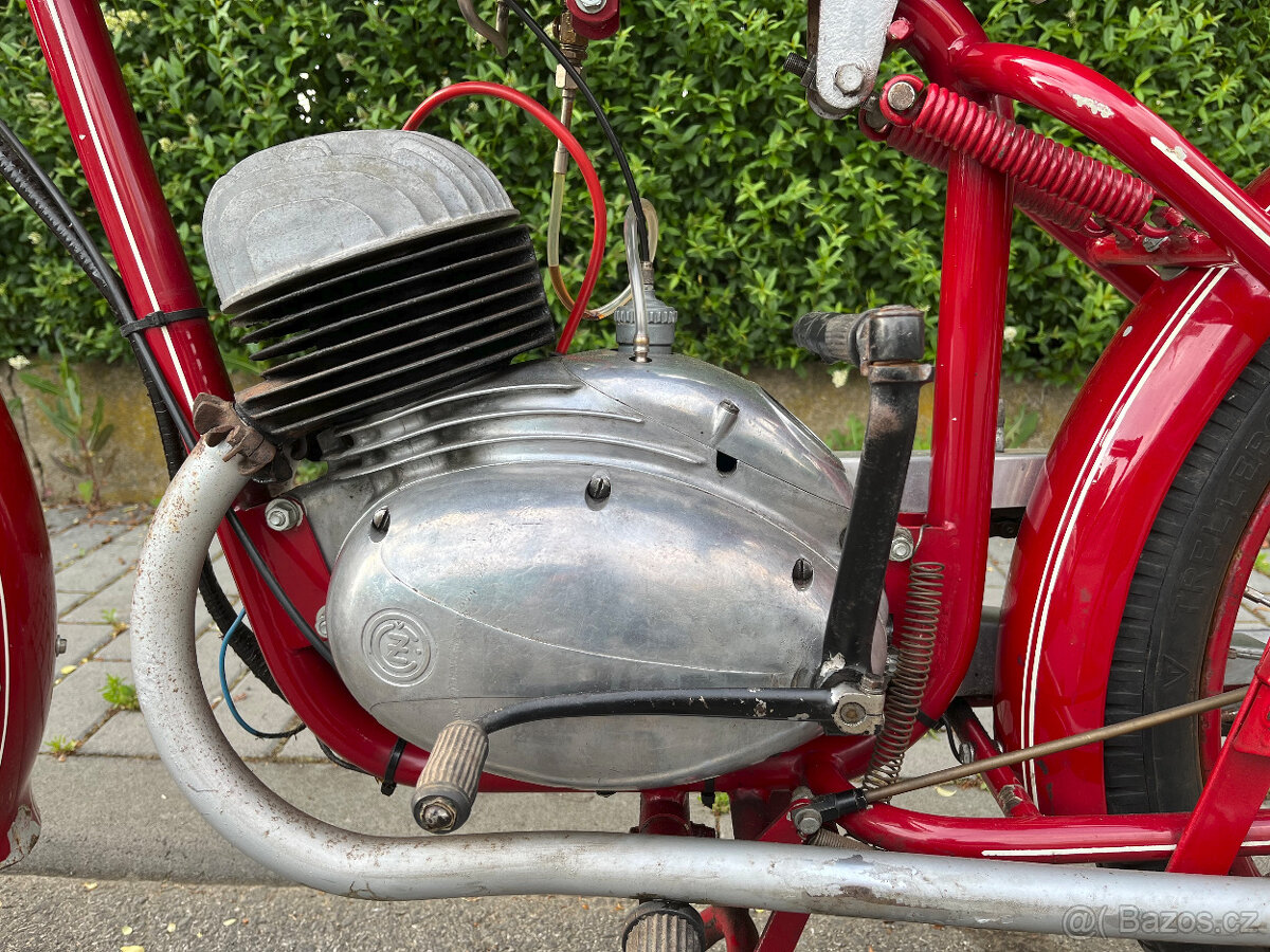 Monark - ČZ M300 (150c), r.v.1950 s TP - 11