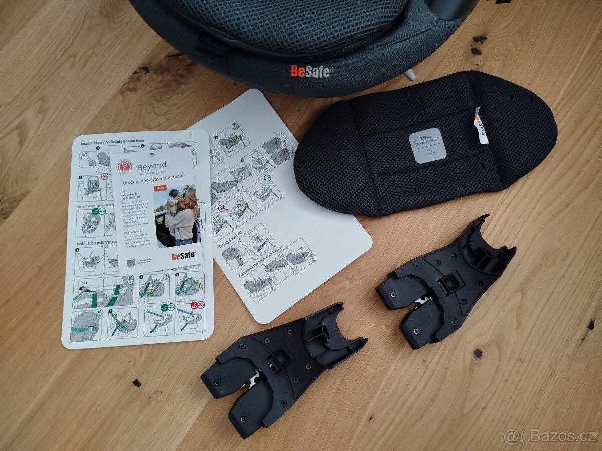 BeSafe Go Beyond 2025 anthracite mesh (40 - 87cm, do 13 kg) - 11