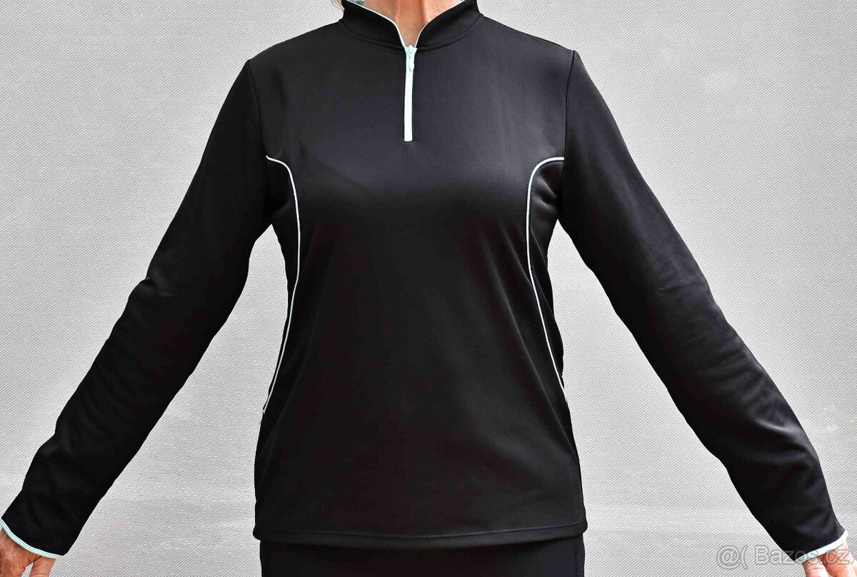 Mikiny funkční teplé dl.rukáv Runnig Gear,Btwin - 11